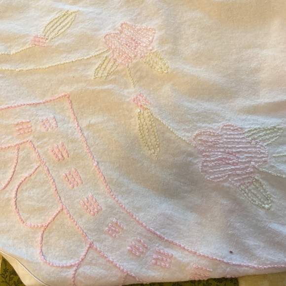 Vintage look chenille valance curtain - Picture 9 of 11